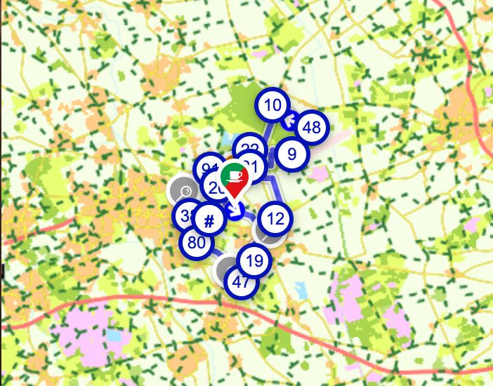 Achtje Stippelberg, Deurne en Bakel