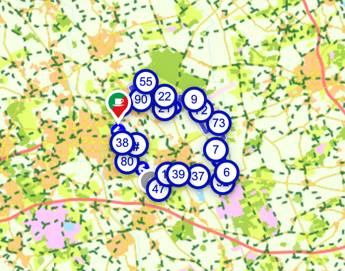 Fietsen door de natuur rondom Deurne