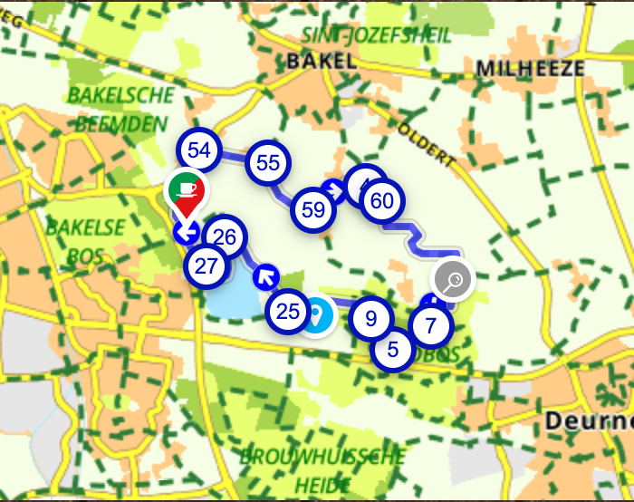 Wandelen door Berkendonk en het Zandbos